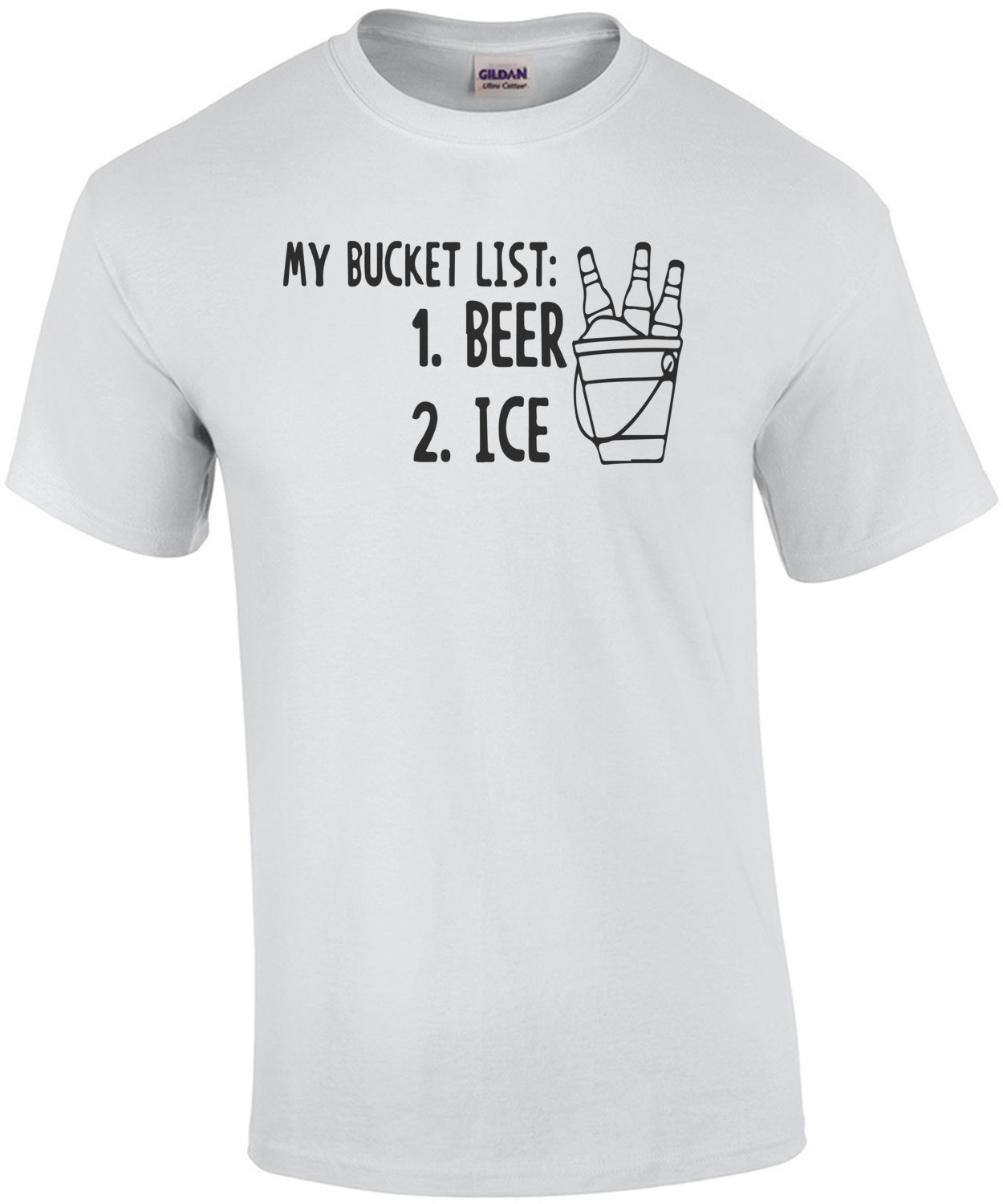 My Bucket List: 1. Beer 2. Ice