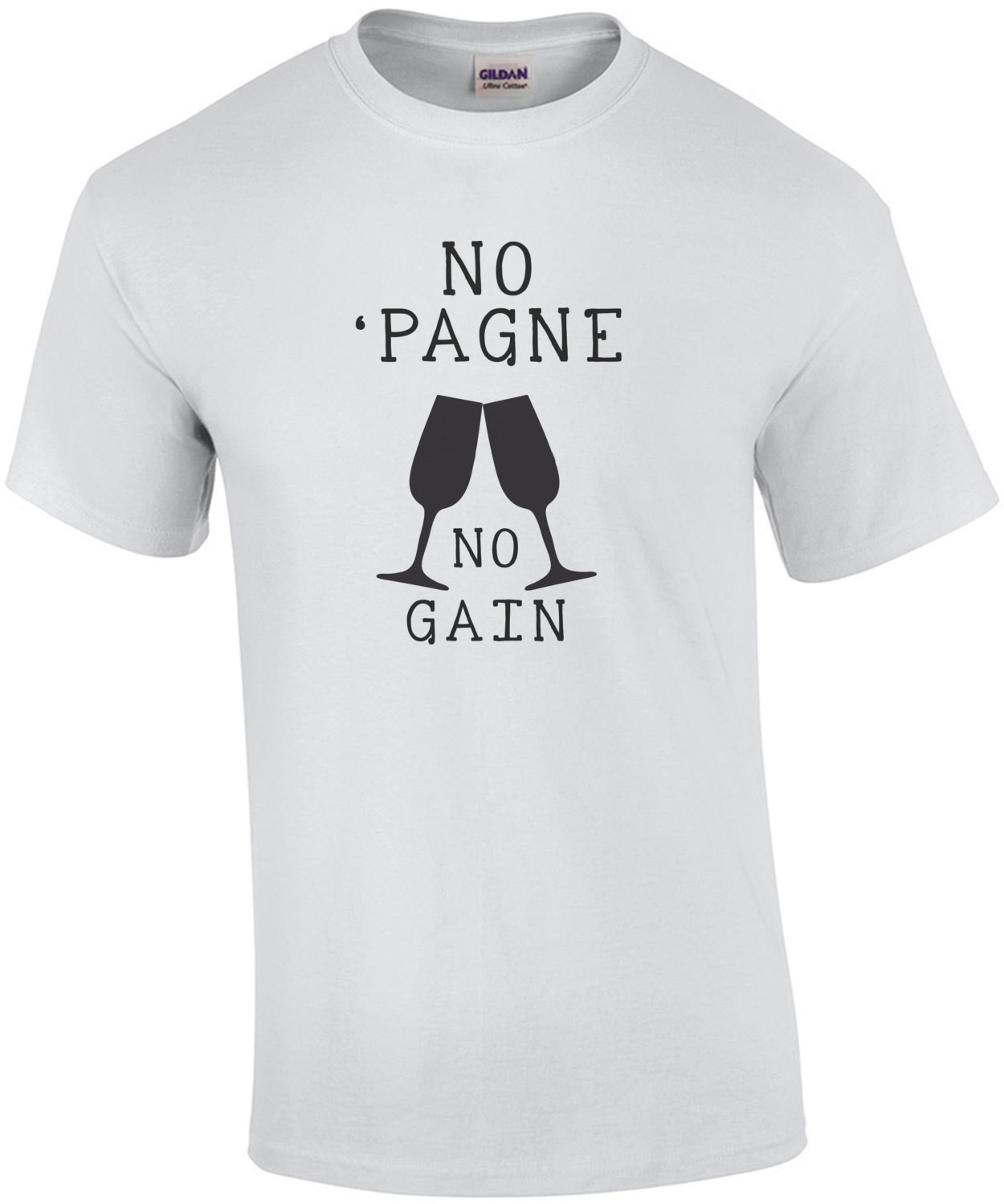 No 'Pagne No Gain - Funny Champagne Drinking