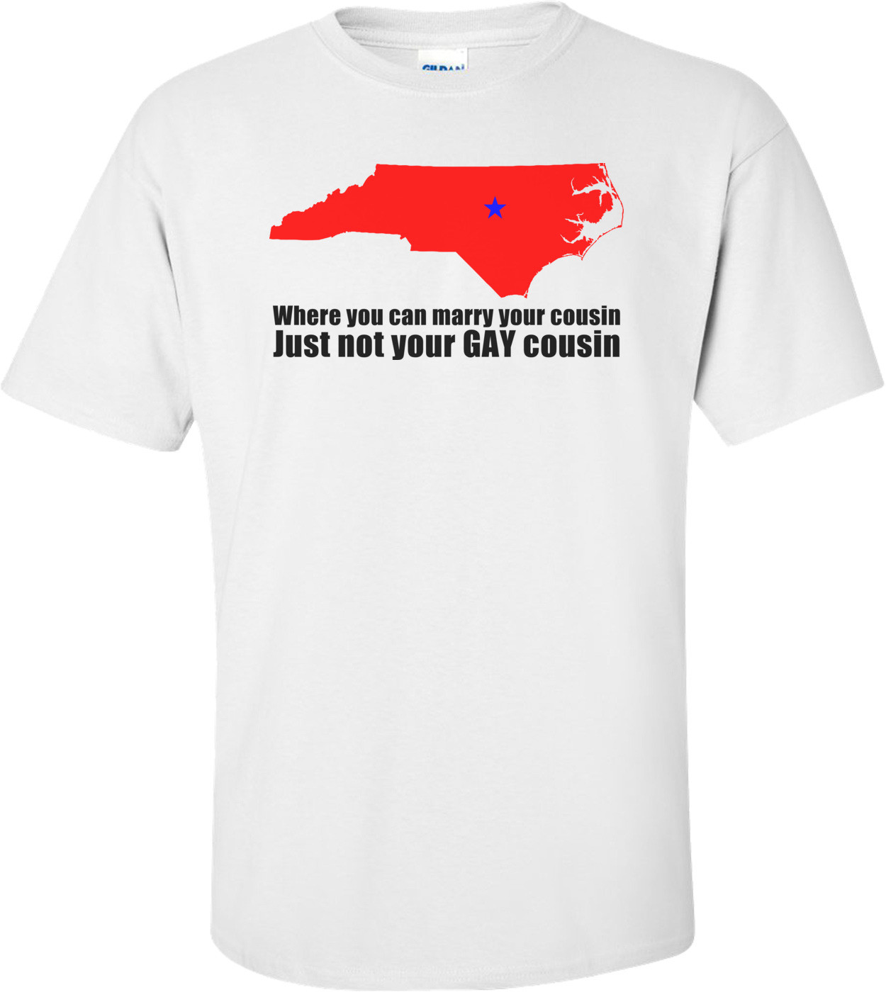 North Carolina: Where You Can Marry Your Cousin.  Just Not Your Gay Cousin