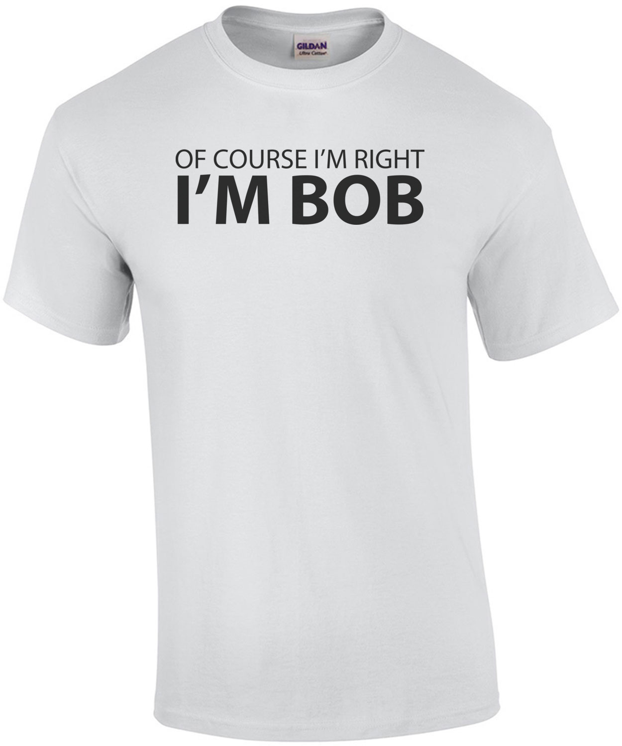 Of Course I'm Right, I'm Bob