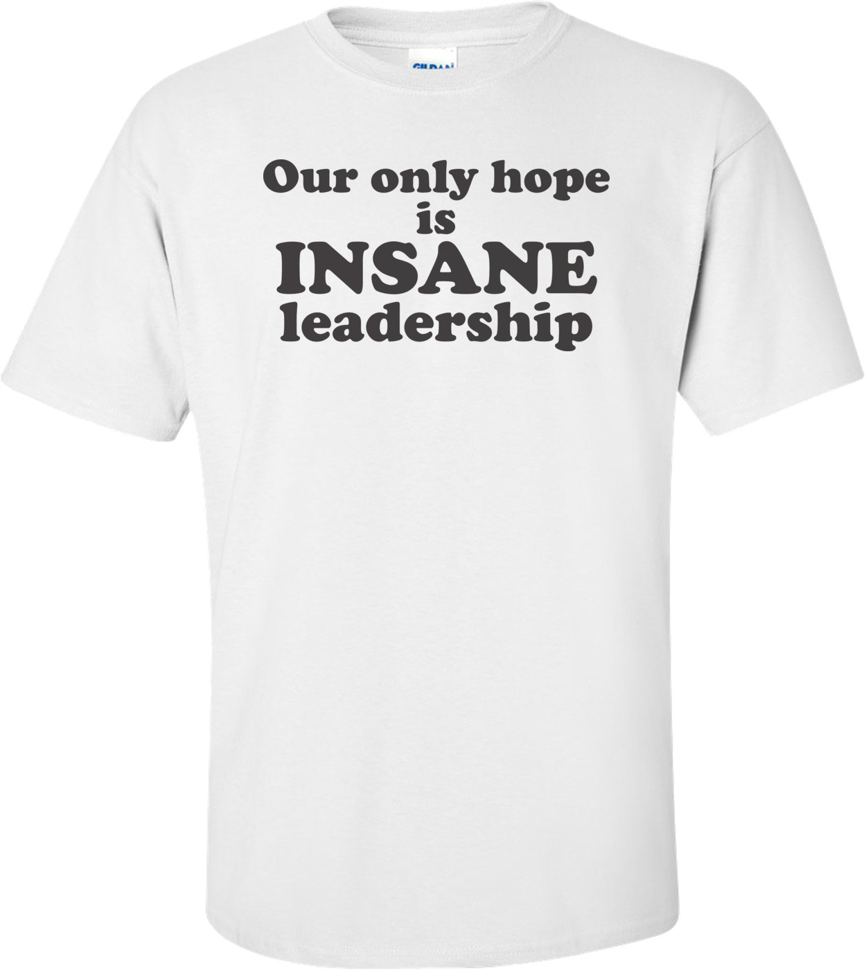 Our Only Hope Is Insane Leadership