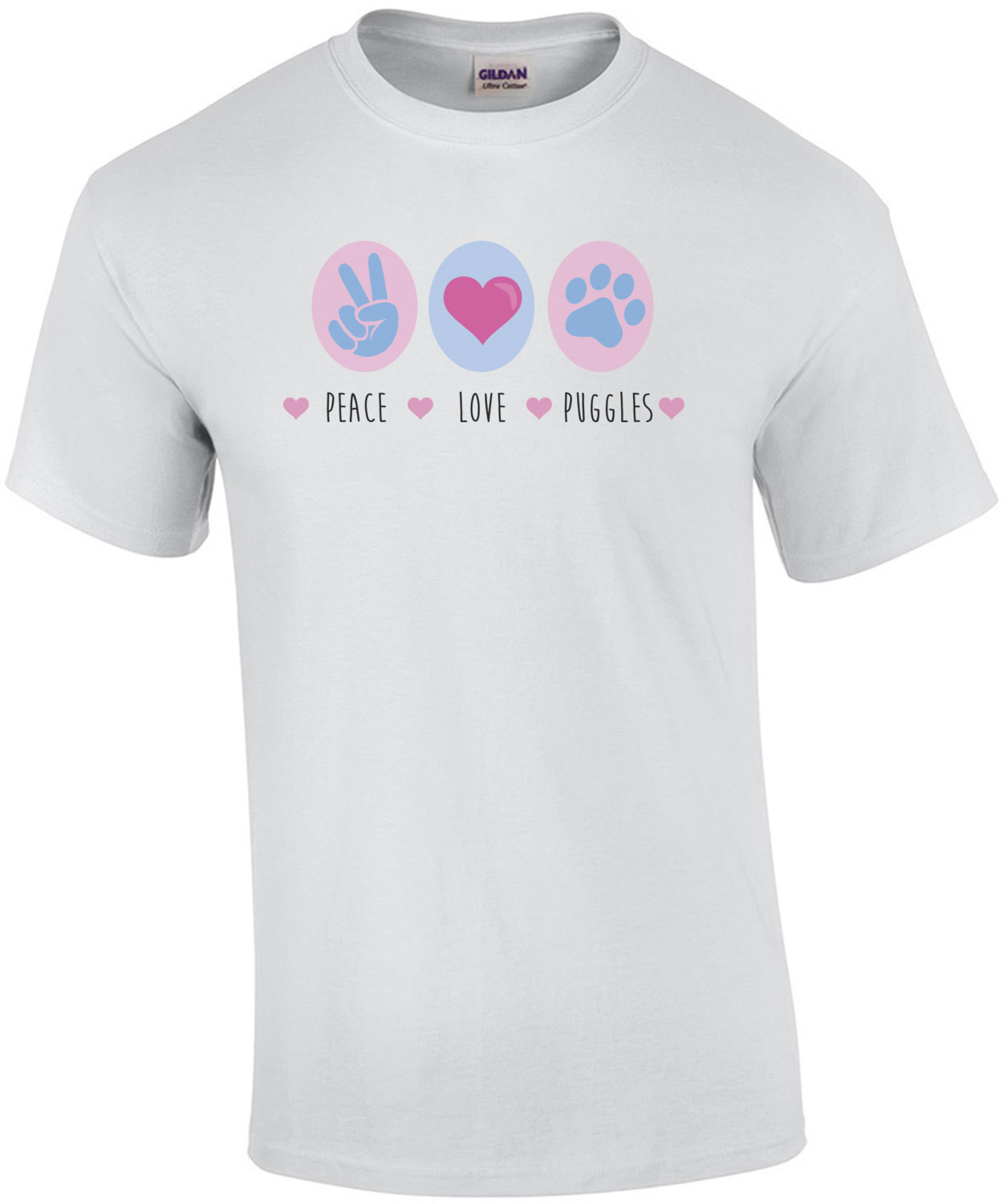 Peace Love Puggles - Puggle