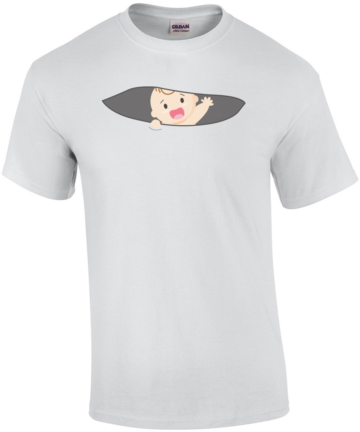 Peeking Baby - Maternity