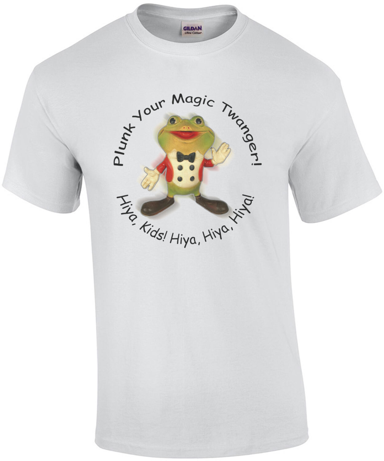 Plunk Your Magic Twanger Froggy - Smilin' Ed's Gang - Andy's Gang Shirt