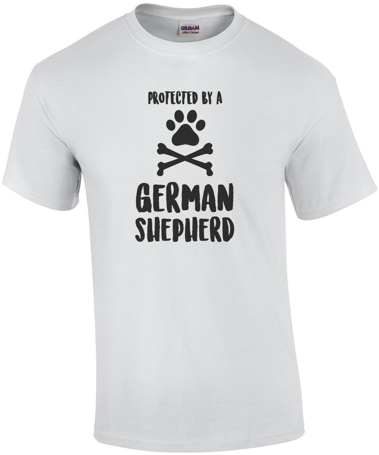 Protected by a German Shepherd - German Shepherd