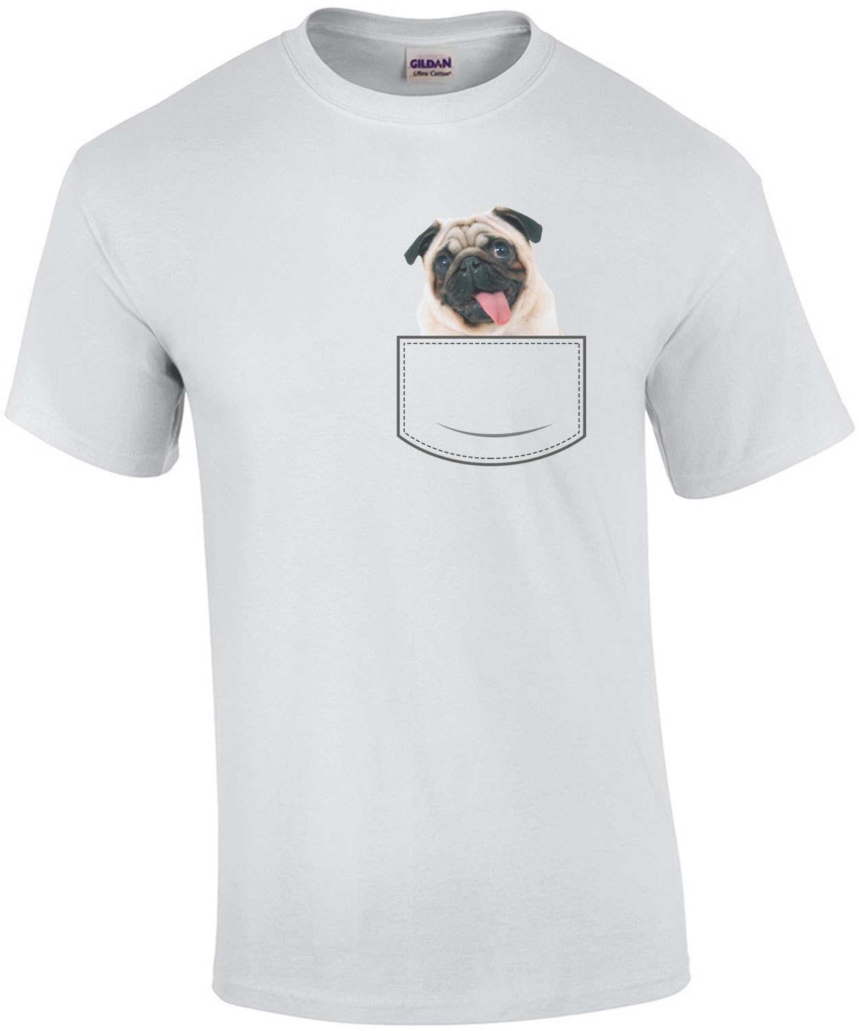 Pug in pocket - pocket pet