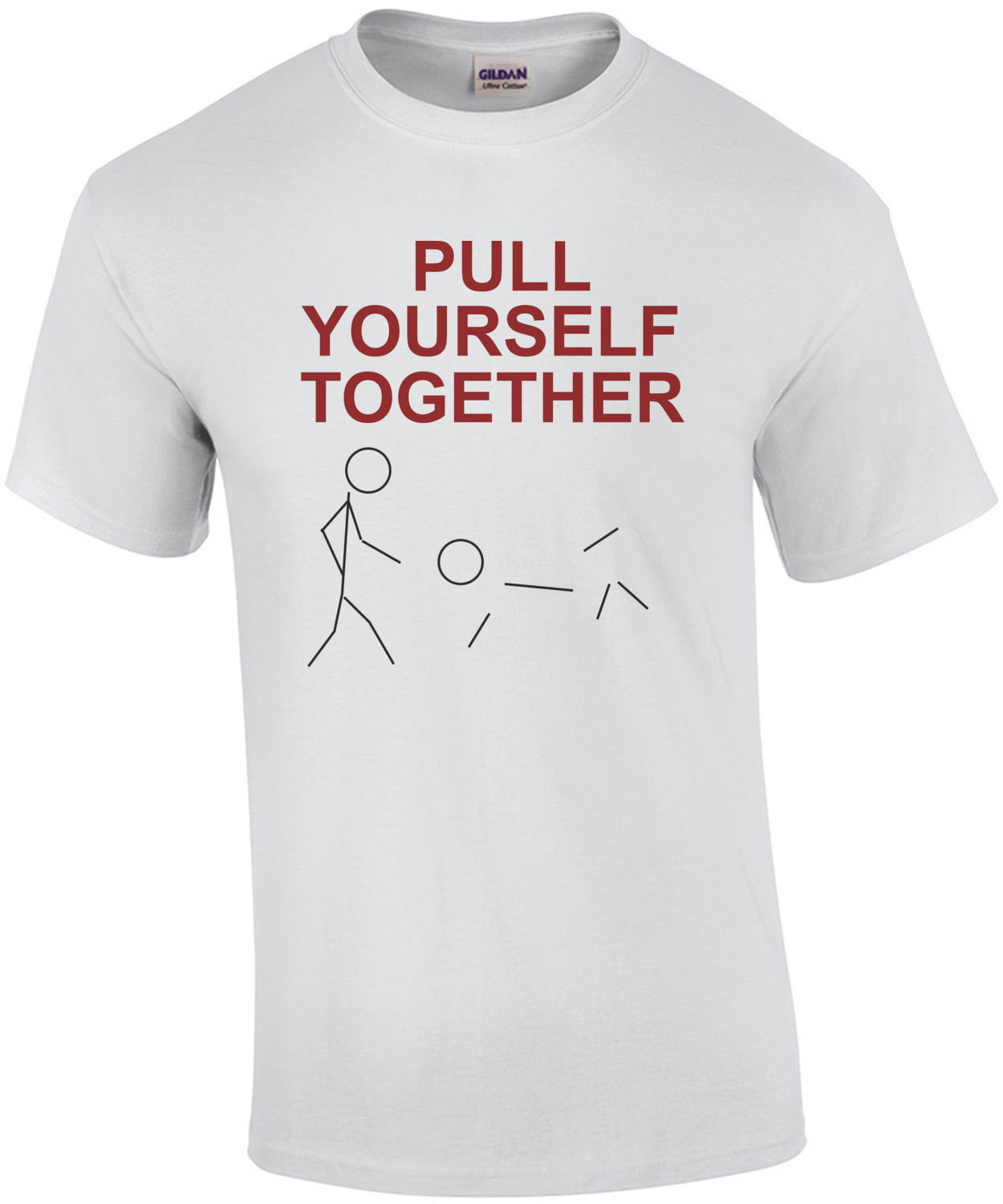 Pull Yourself Together - Funny Stick Figure