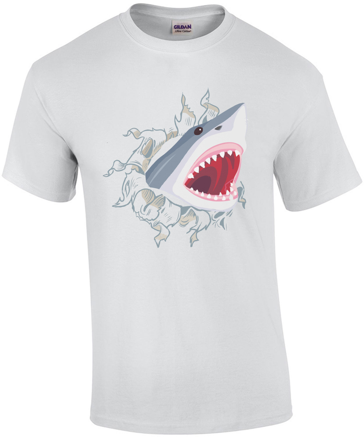 Shark Coming Out Of Chest