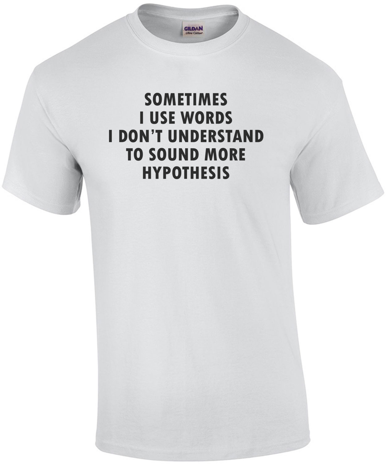 Sometimes I Use Words I Don't Understand To Sound Hypothesis