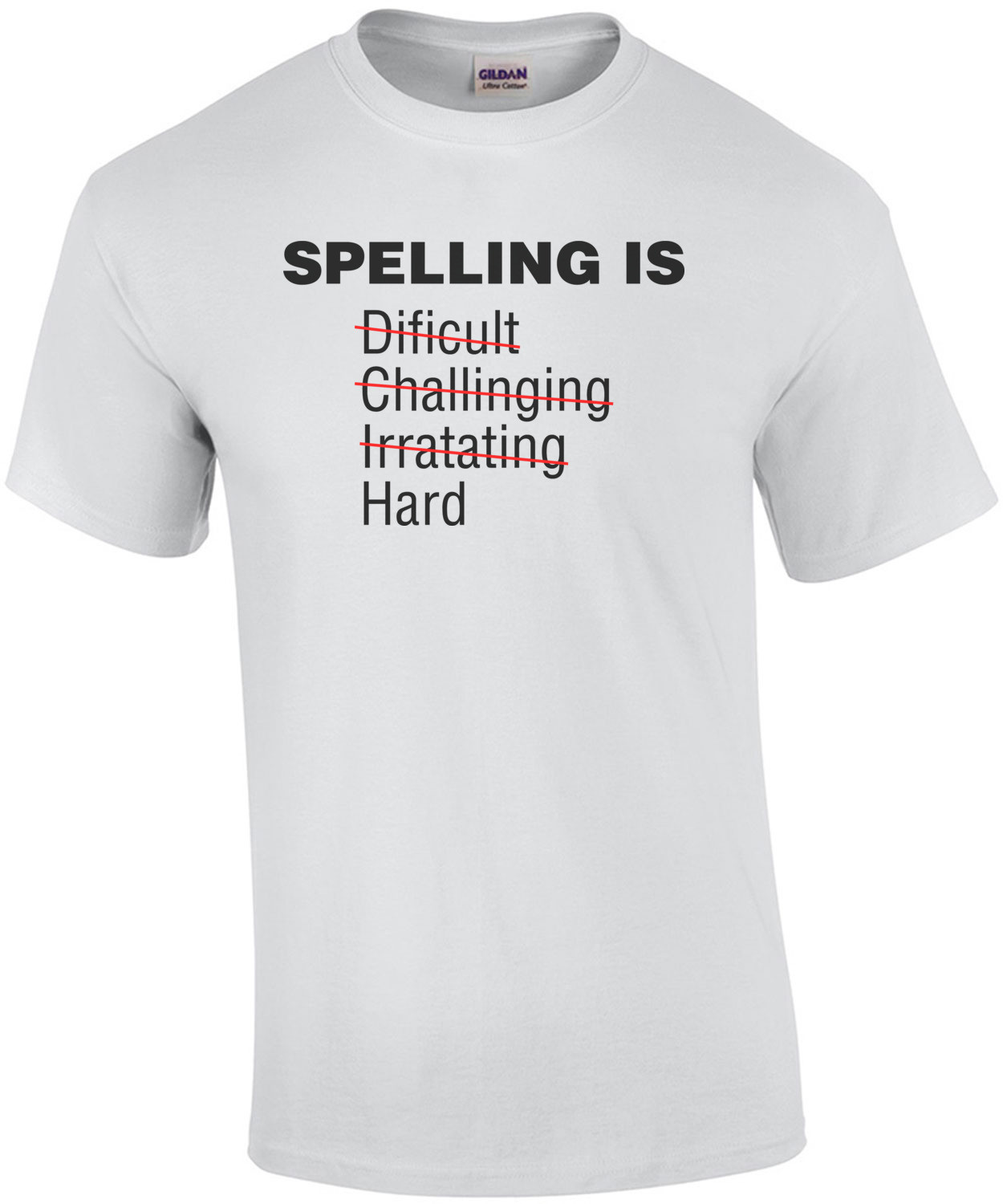 Spelling Is Dificult... - Funny