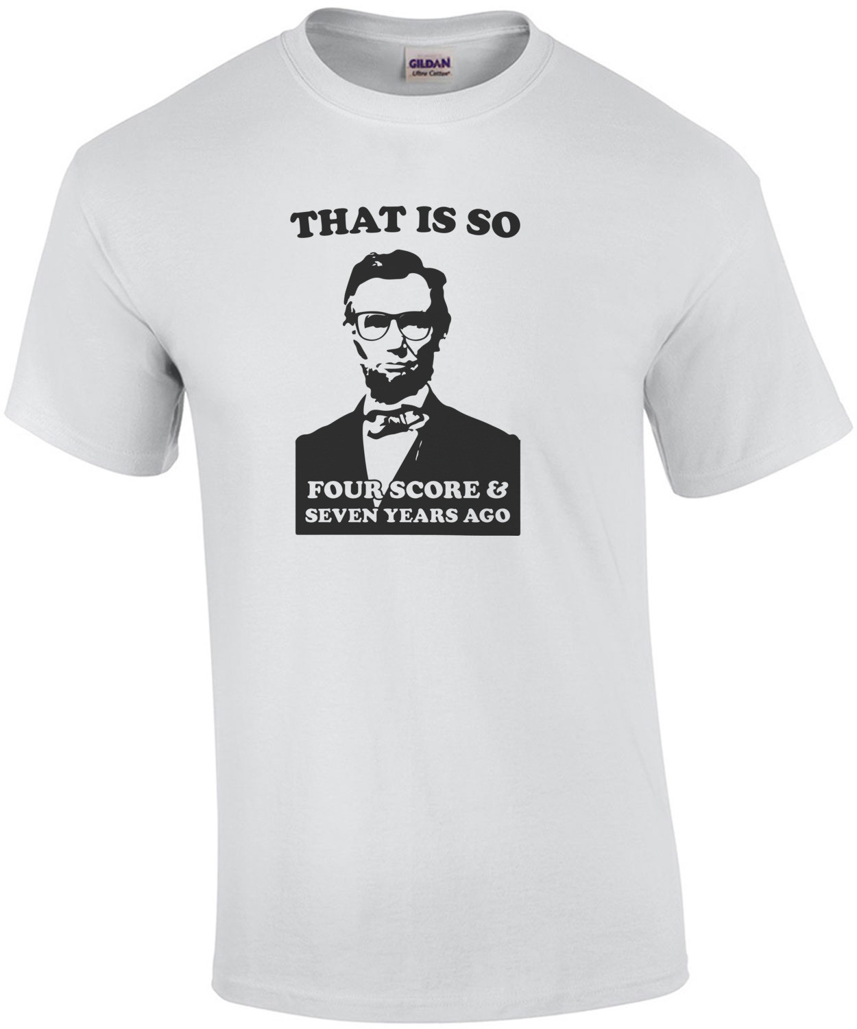 That is so four score & seven years ago - Abraham Lincoln
