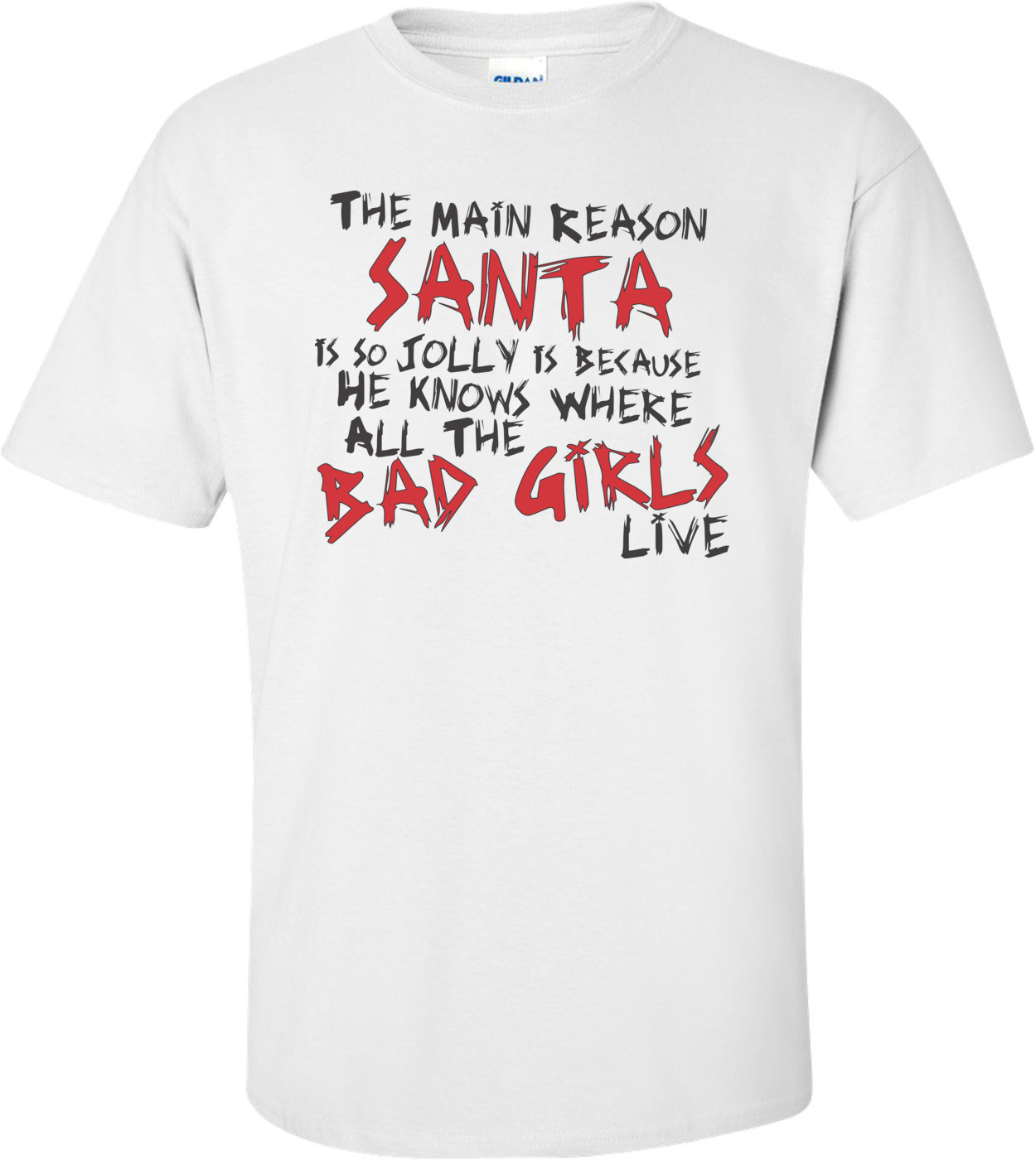The Main Reason Santa Is So Jolly Is Because He Knows Where All The Bad Girls Live 