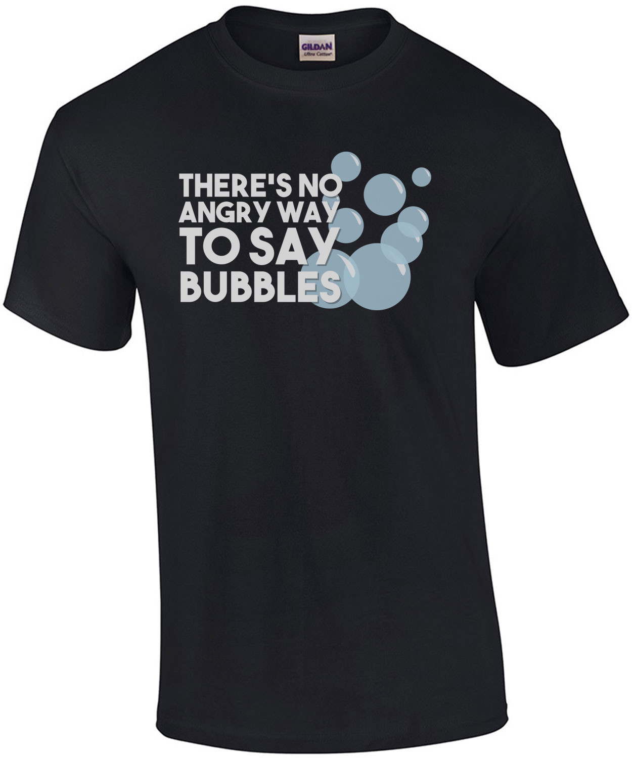 There's no angry way to say bubbles