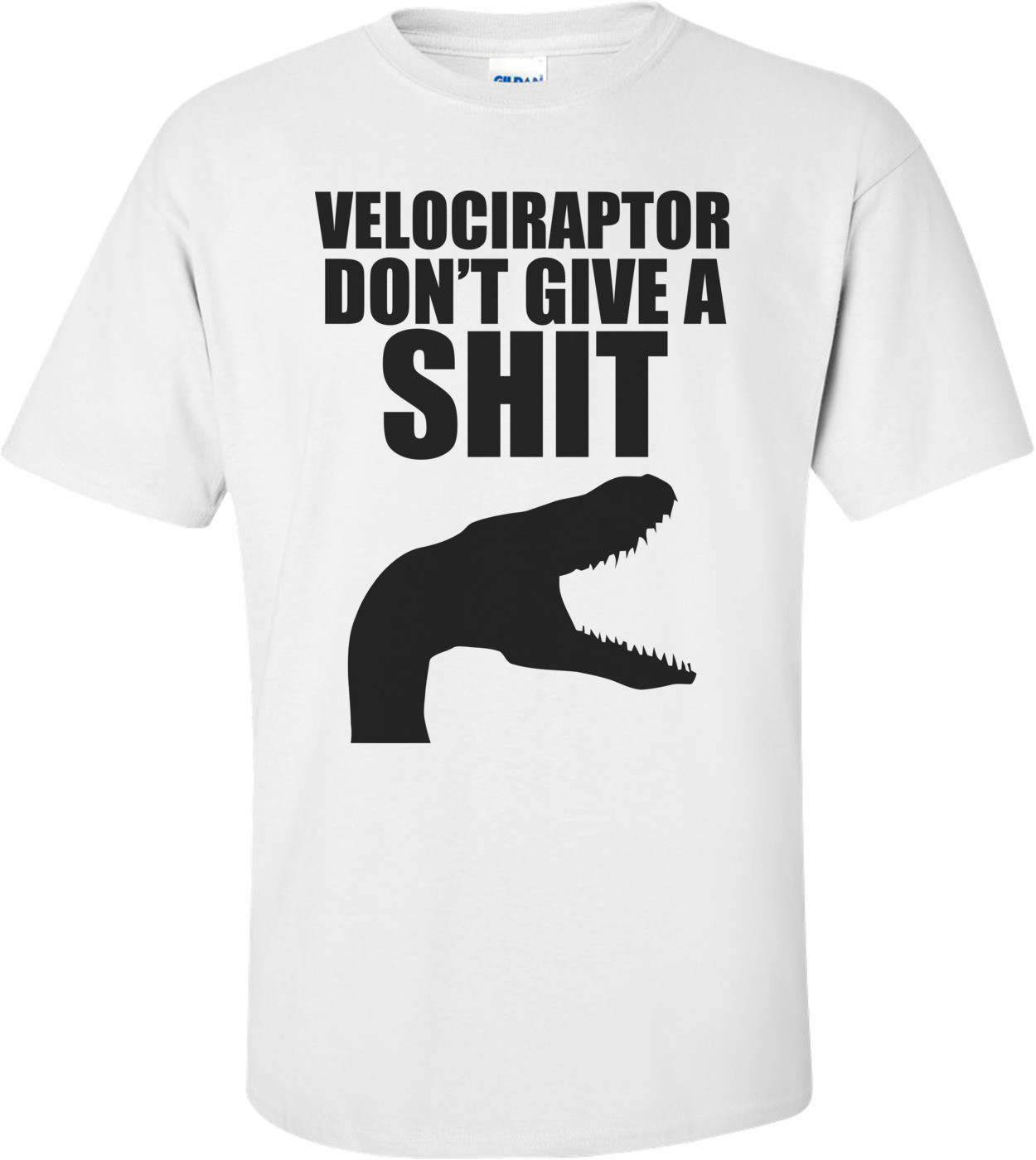 Velociraptor Don't Give A Shit Cool