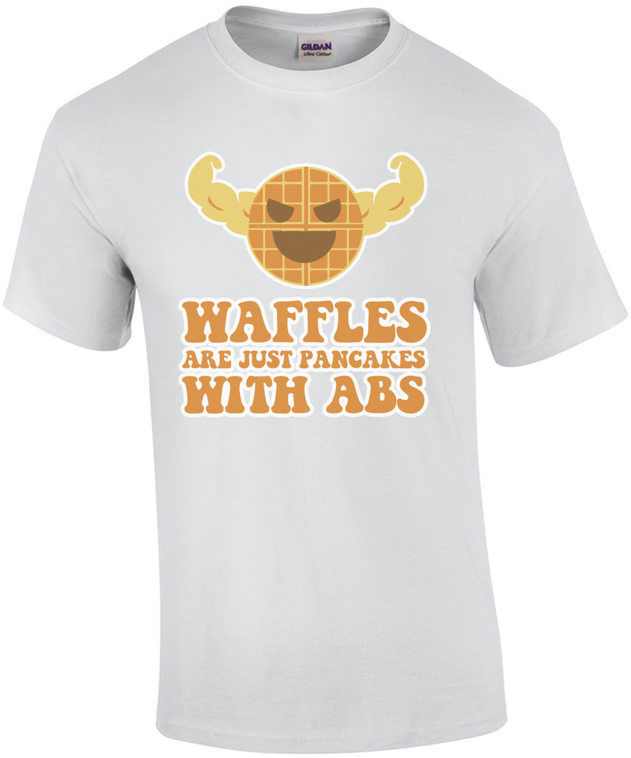 Waffles are just pancakes with abs