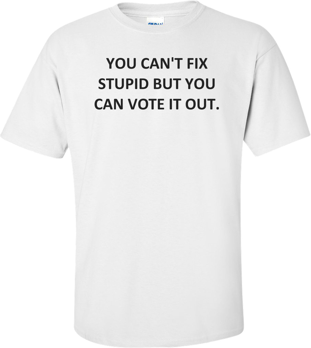 YOU CAN'T FIX STUPID BUT YOU CAN VOTE IT OUT.