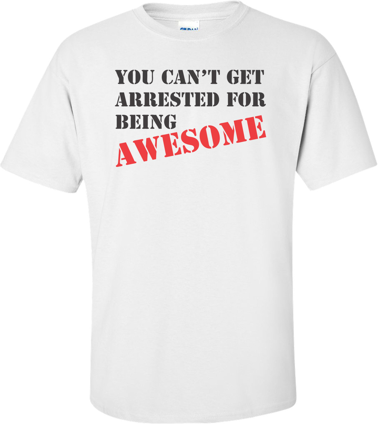 You Can't Get Arrested For Being Awesome