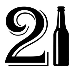 21 Birthday - beer bottle - happy 21 birthday
