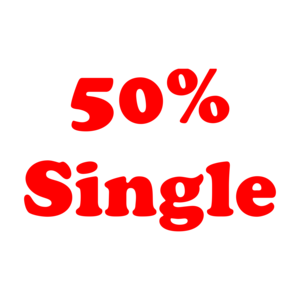 50% Single