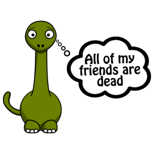 All My Friends Are Dead Dinosaur