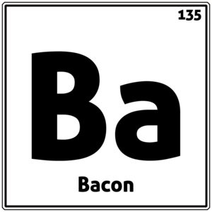 Bacon Periodic Table