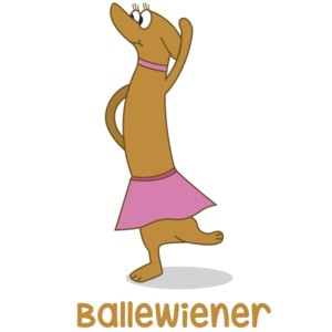 Ballewiener - Dachshund / Wiener Dog / Wiener / Weenie Dog / Weenie