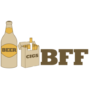 Beer And Cigs Best Friends Forever