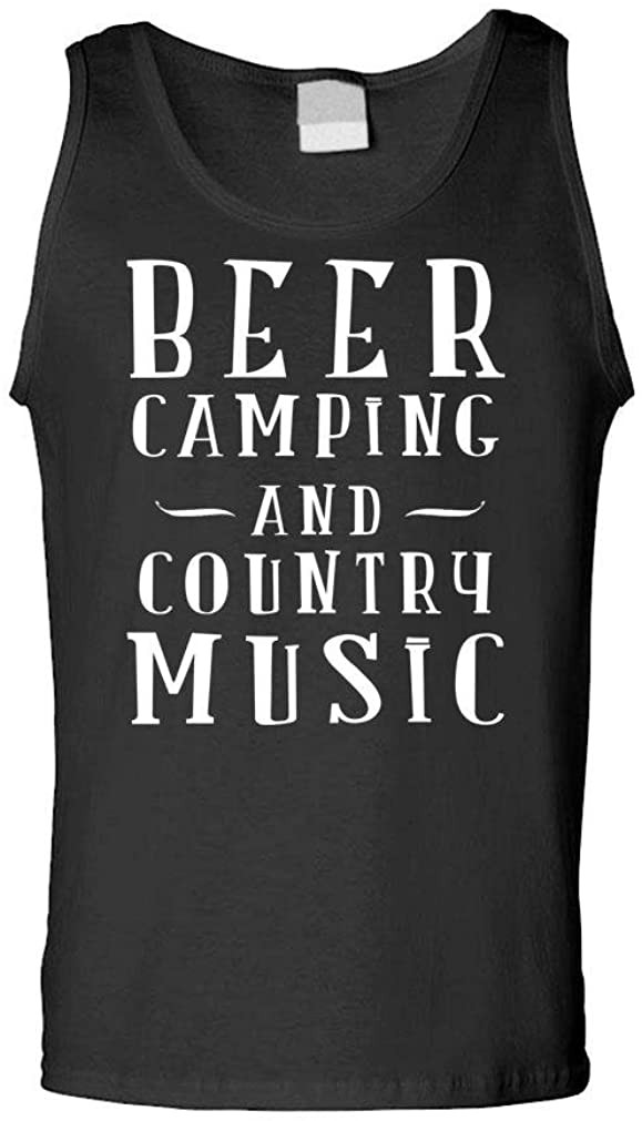 Beer Camping Country Music - Alcohol Party T-Shirt