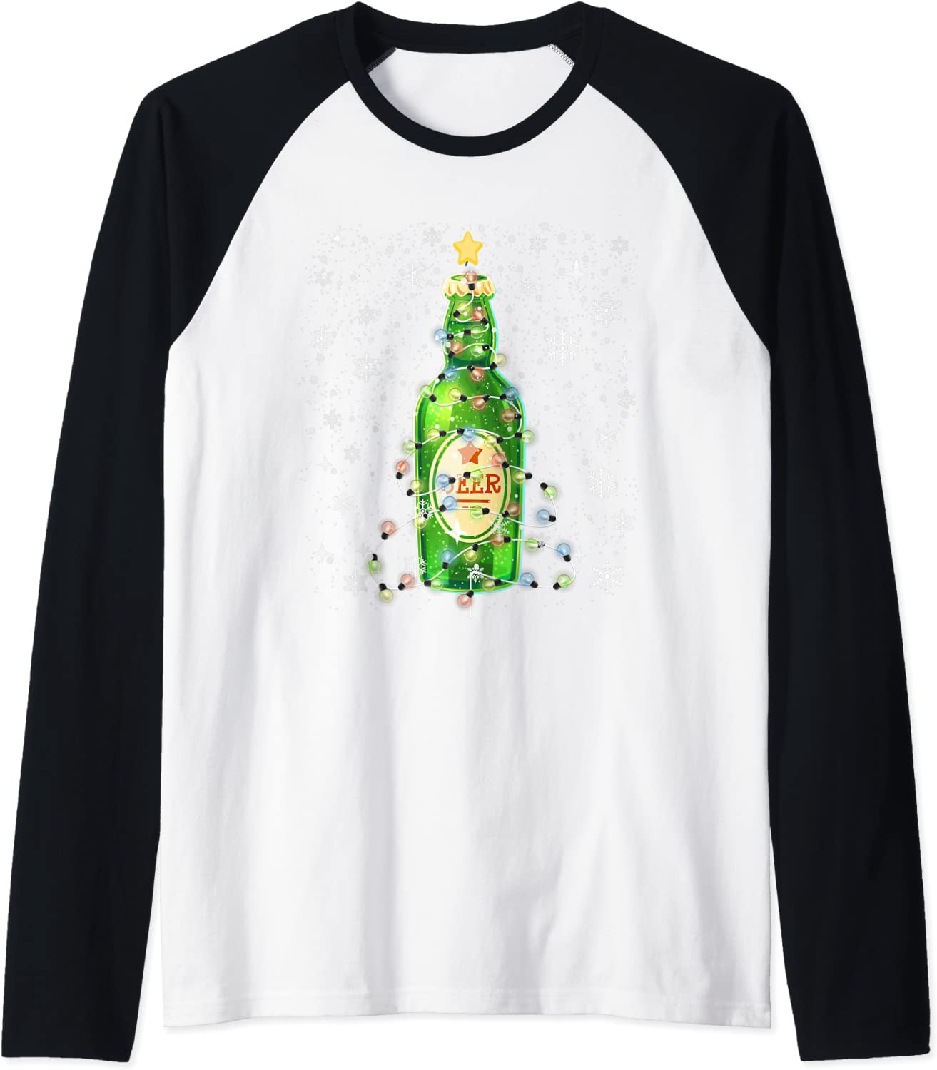 Beer Tree Christmas Drinking Xmas T-Shirt