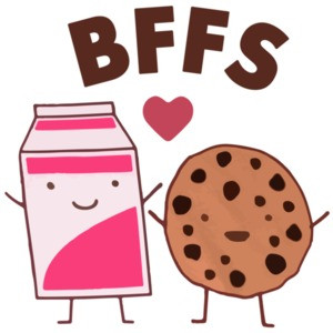 Best Friends - Cookies and Milk Funny