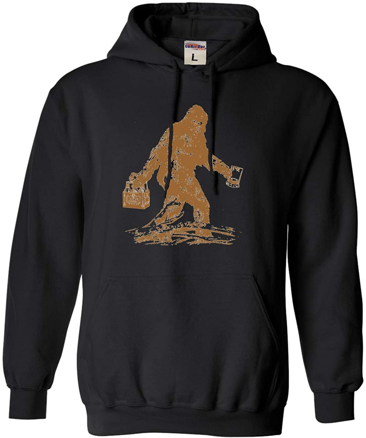 Bigfoot Drinking Beer Sasquatch Drunk T-Shirt