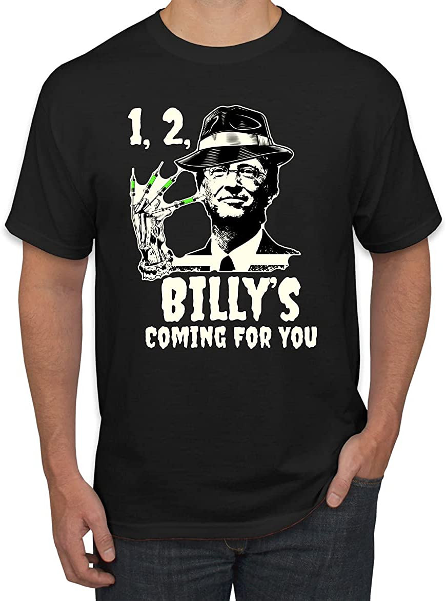Billy's Coming For You Vax Vacc Halloween T-Shirt