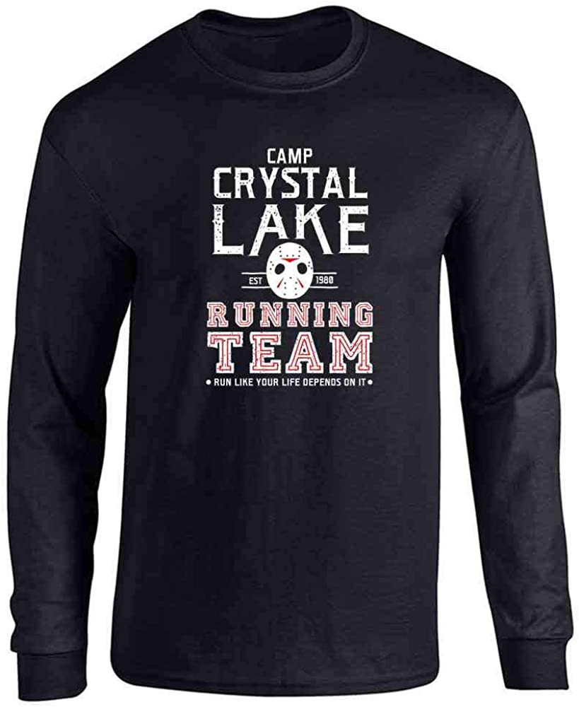 Camp Crystal Lake Running Team Horror Movie Full T-Shirt