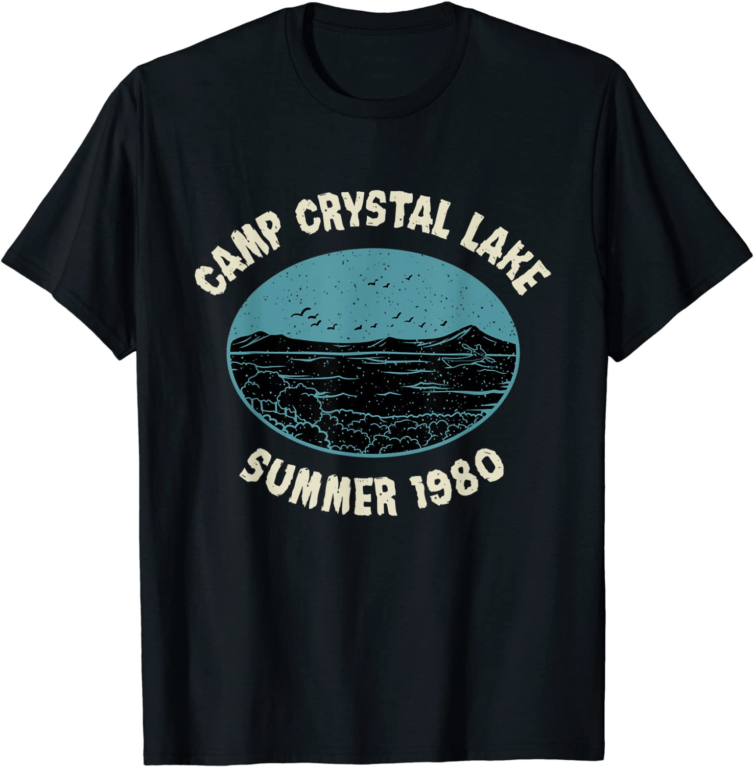 Camp Crystal Lake Summer 1980 - Horror Movie Halloween Gift T-Shirt