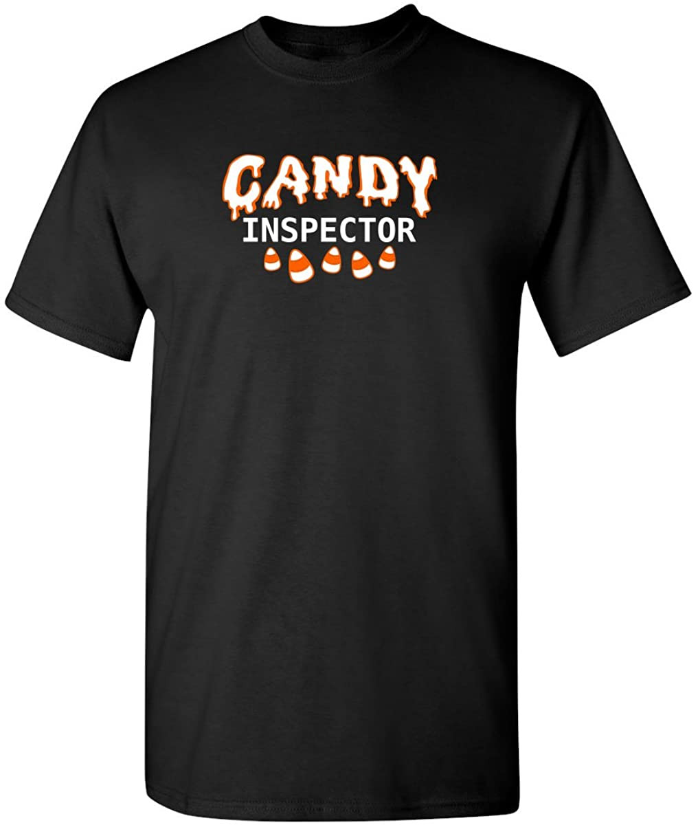 Candy Inspector Halloween Humor T-Shirt