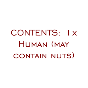 CONTENTS: 1x Human (may contain nuts)