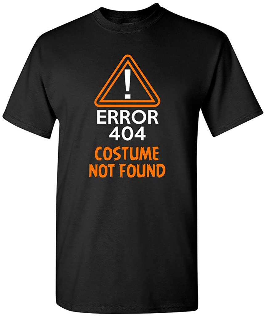Costume Error 404 Not Found Halloween T-Shirt