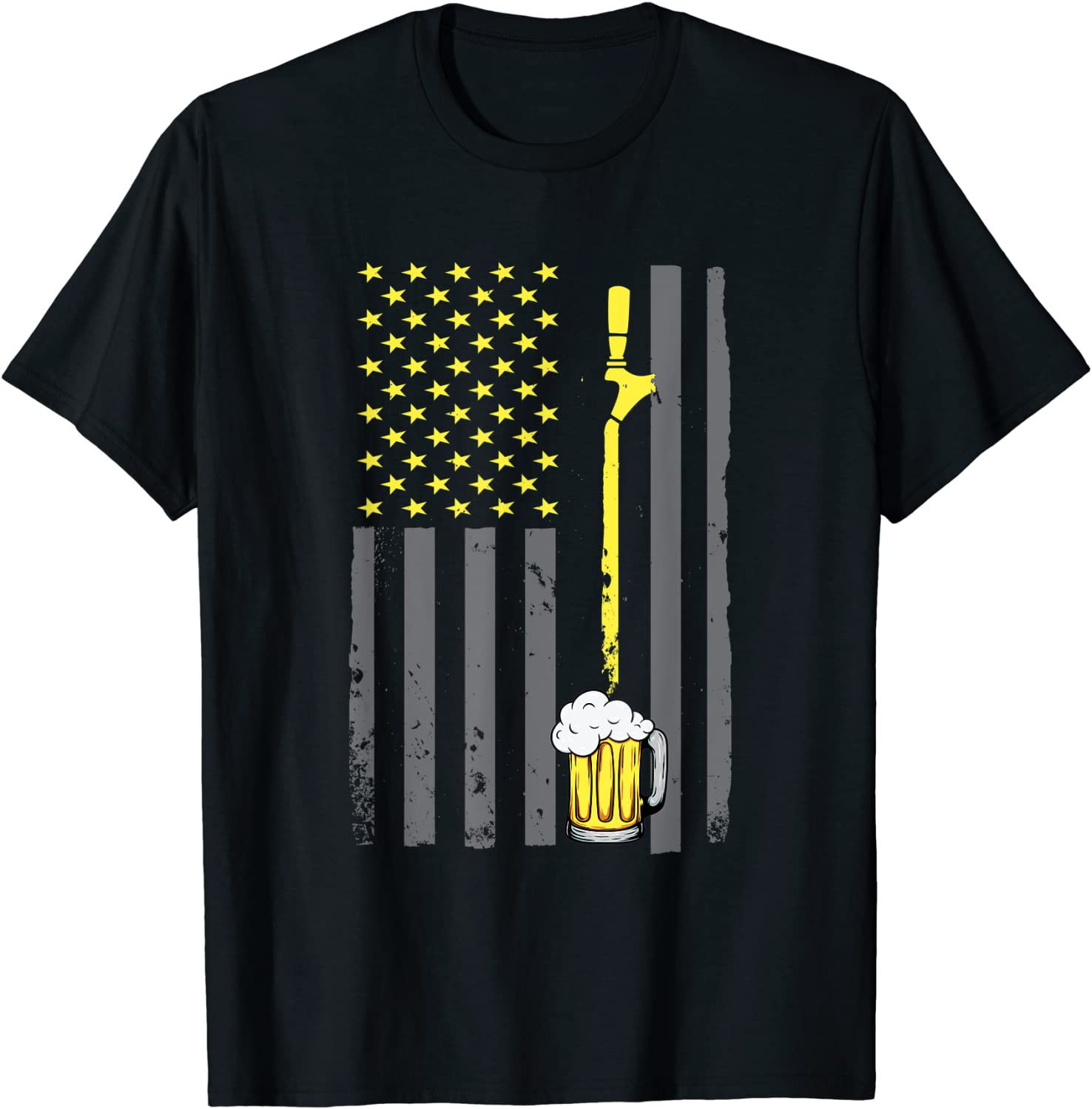 Craft Beer Enthusiast Patriotic Microbrewing Expert American T-Shirt