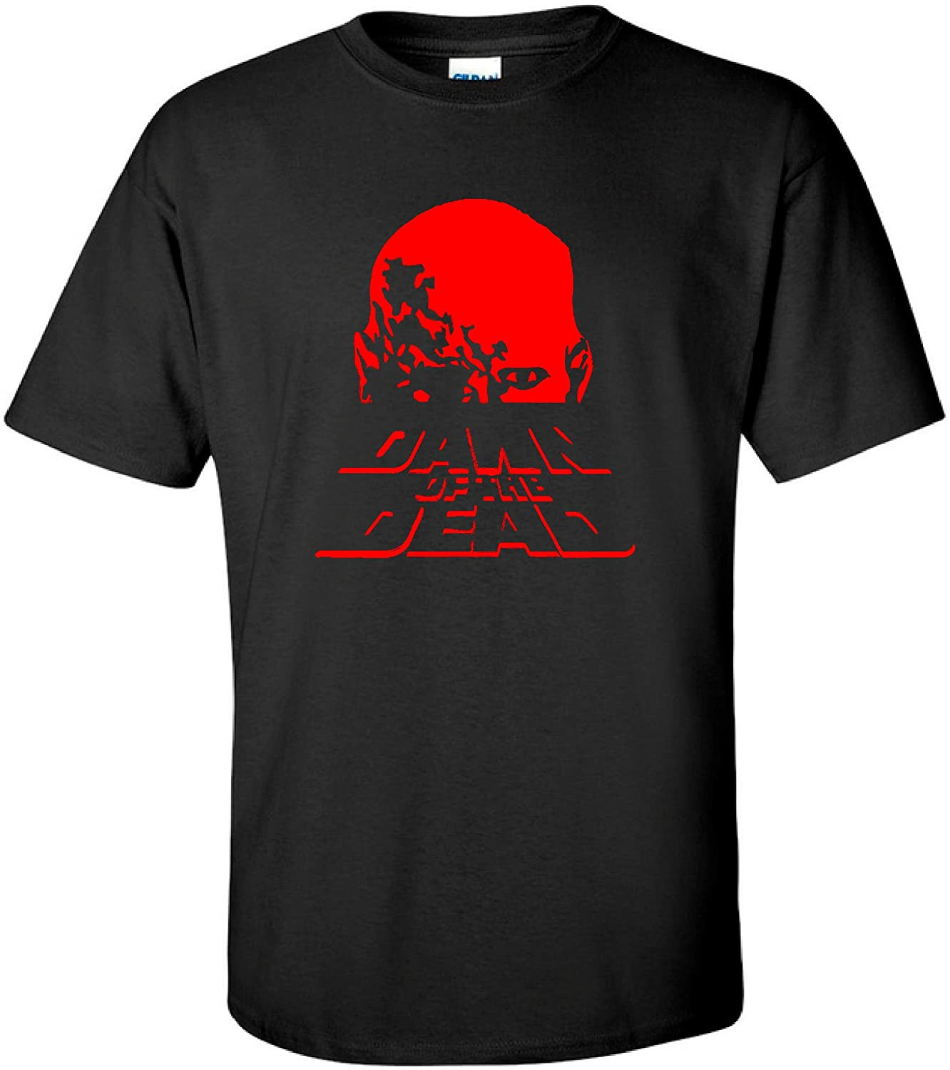 Dawn Of The Dead 70s Horror Movie Black T-Shirt
