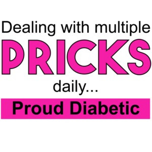 Dealing with multiple pricks daily... Proud Diabetic