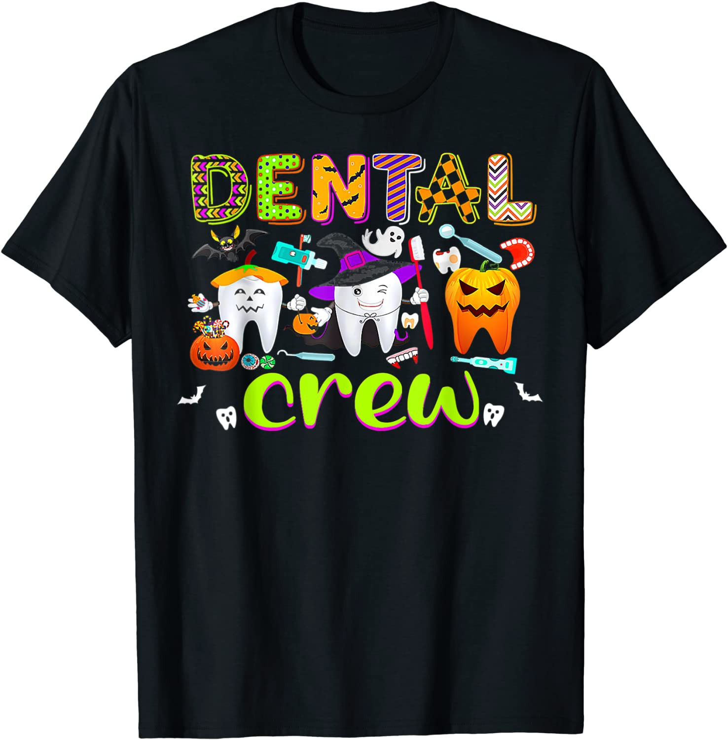 Dental Boo Crew Halloween T-Shirt