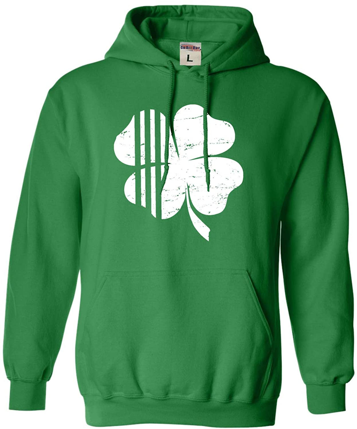 Distressed Shamrock St. Patrick's Day Irish Pride Sweat T-Shirt