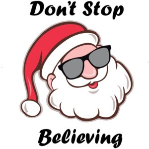 Don't Stop Believing - Santa Christmas