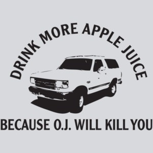 Drink Apple Juice Oj Kills