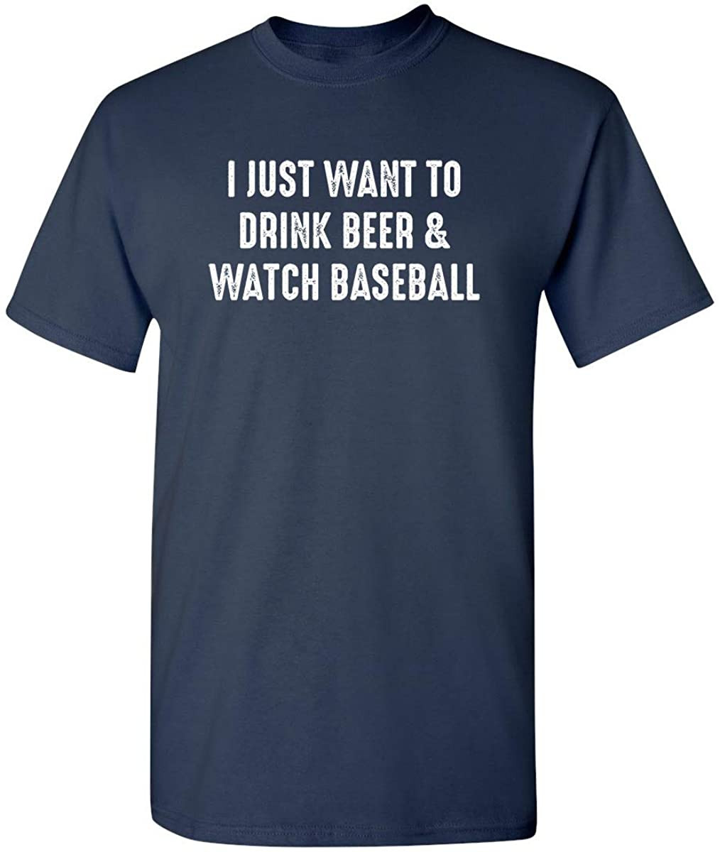 Drink Beer & Watch Baseball Sports Drink T-Shirt