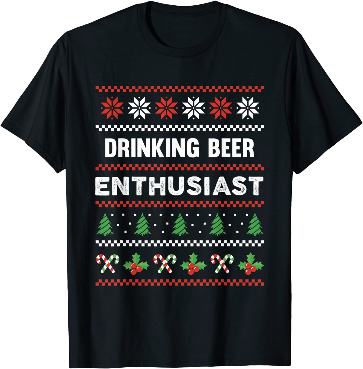 Drinking Beer Enthusiast Pajamas s Gift T-Shirt