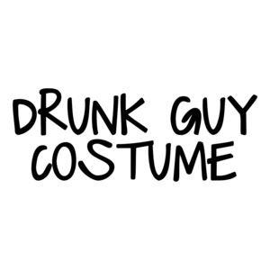 Drunk Guy Costume Halloween