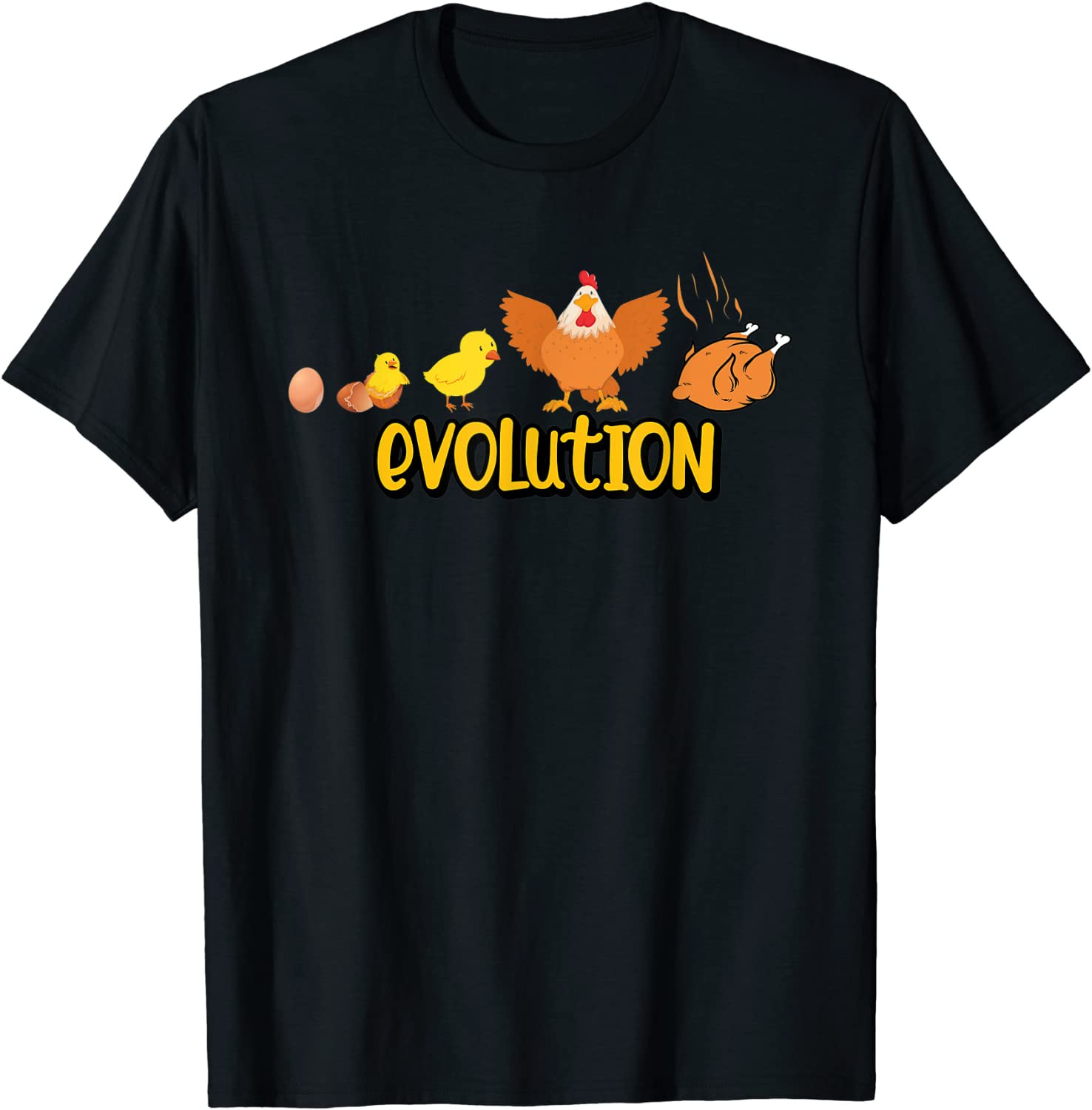 Evolution Of Chicken Turkey For Thanksgiving T-Shirt