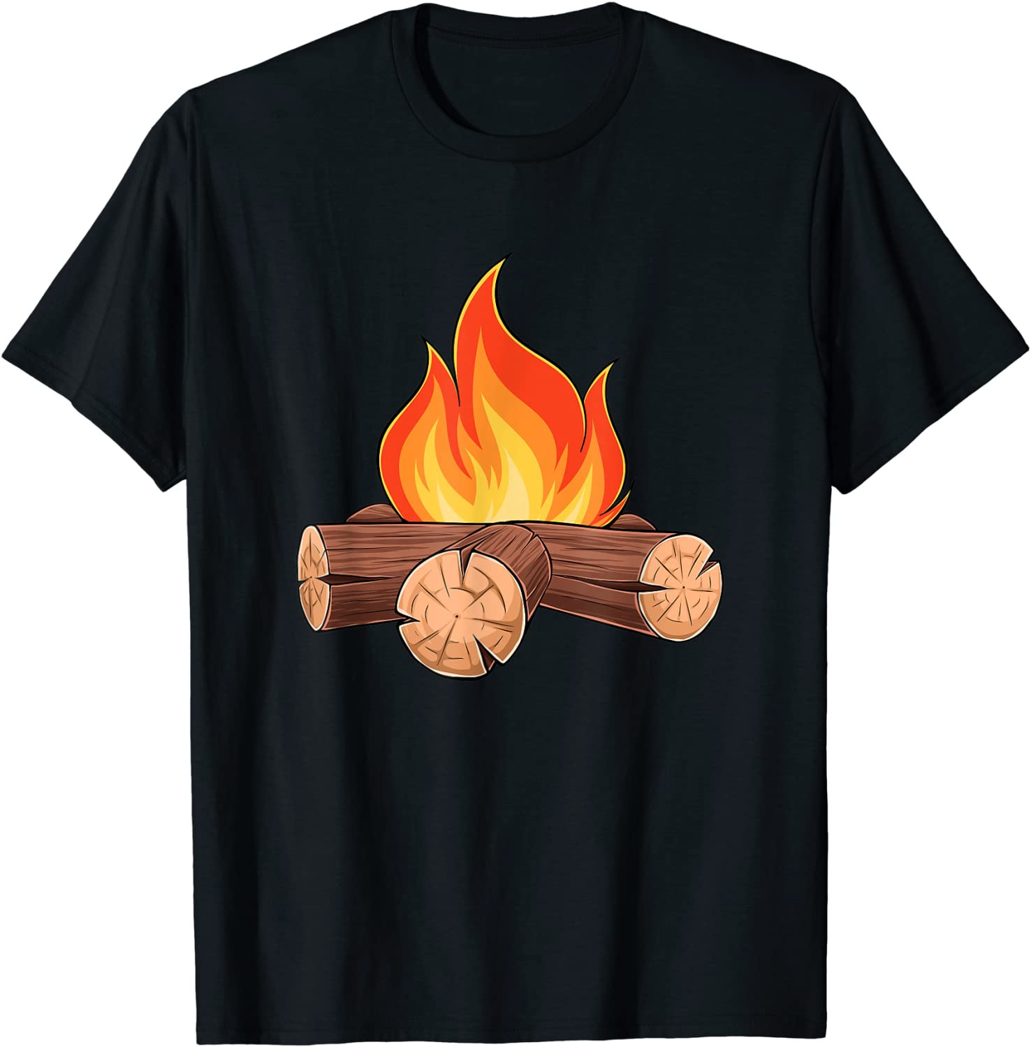 Fire S'mores Halloween Costume Group Camping T-Shirt