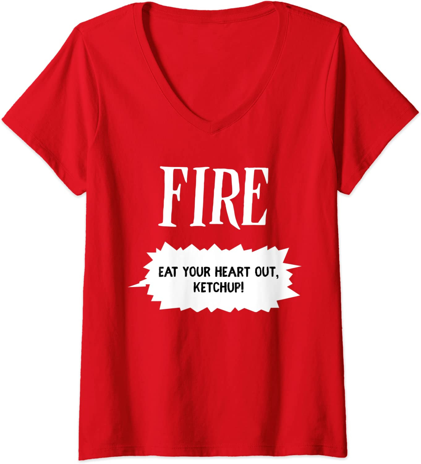 Fire Taco Sauce Packet Group Halloween Costume T-Shirt